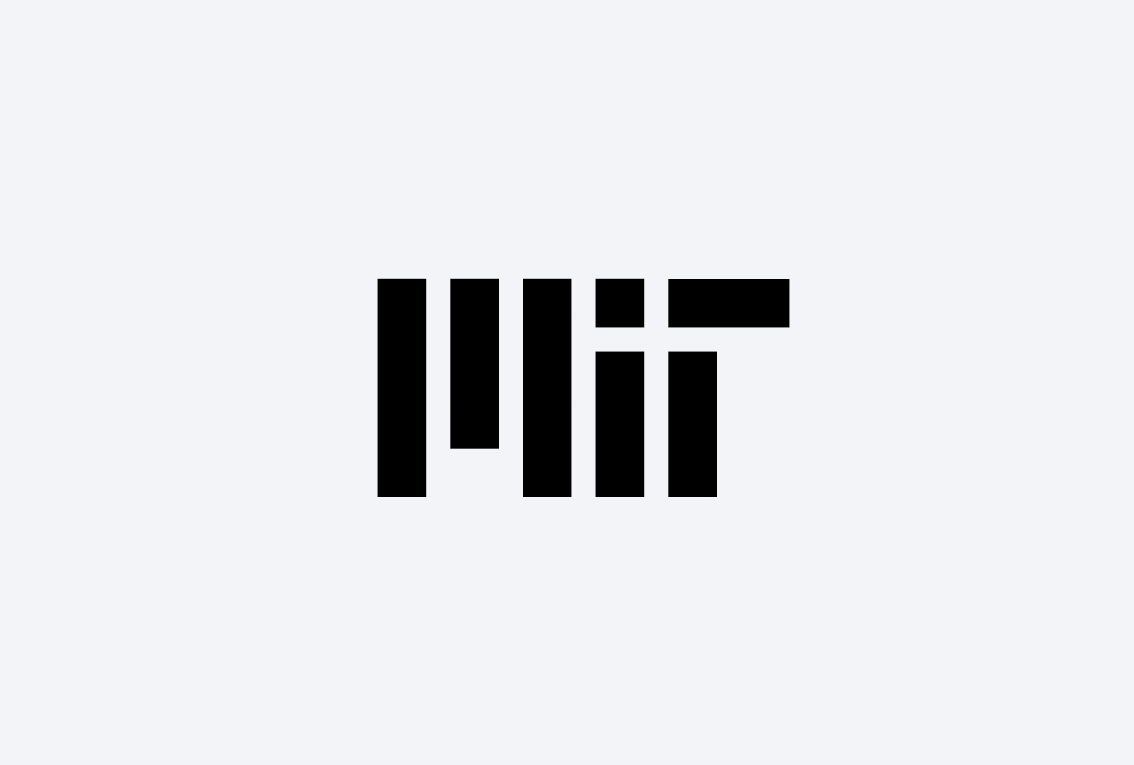Black MIT logo