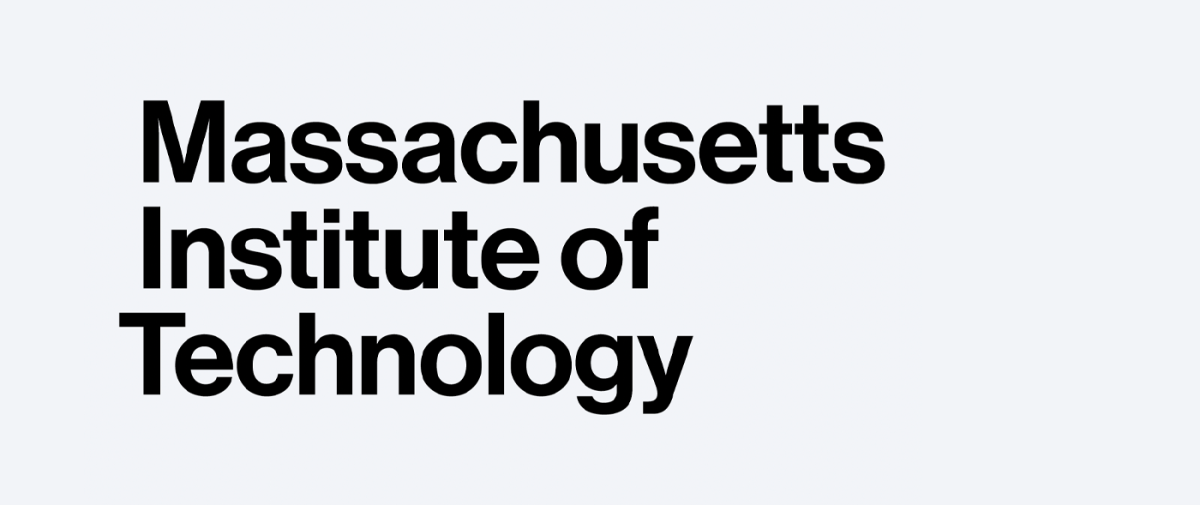 Three line of text reading "Massachusetts Institute of Technology" in the Neue Haas Grotesk typeface.