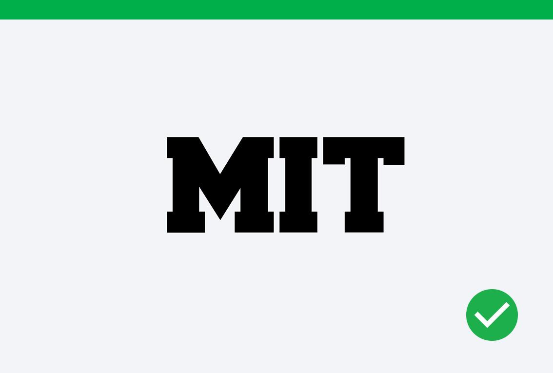 Do example that shows the MIT acronym in the Collegiate Style/Athletic Block font.